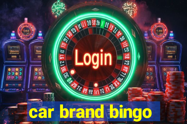 car brand bingo